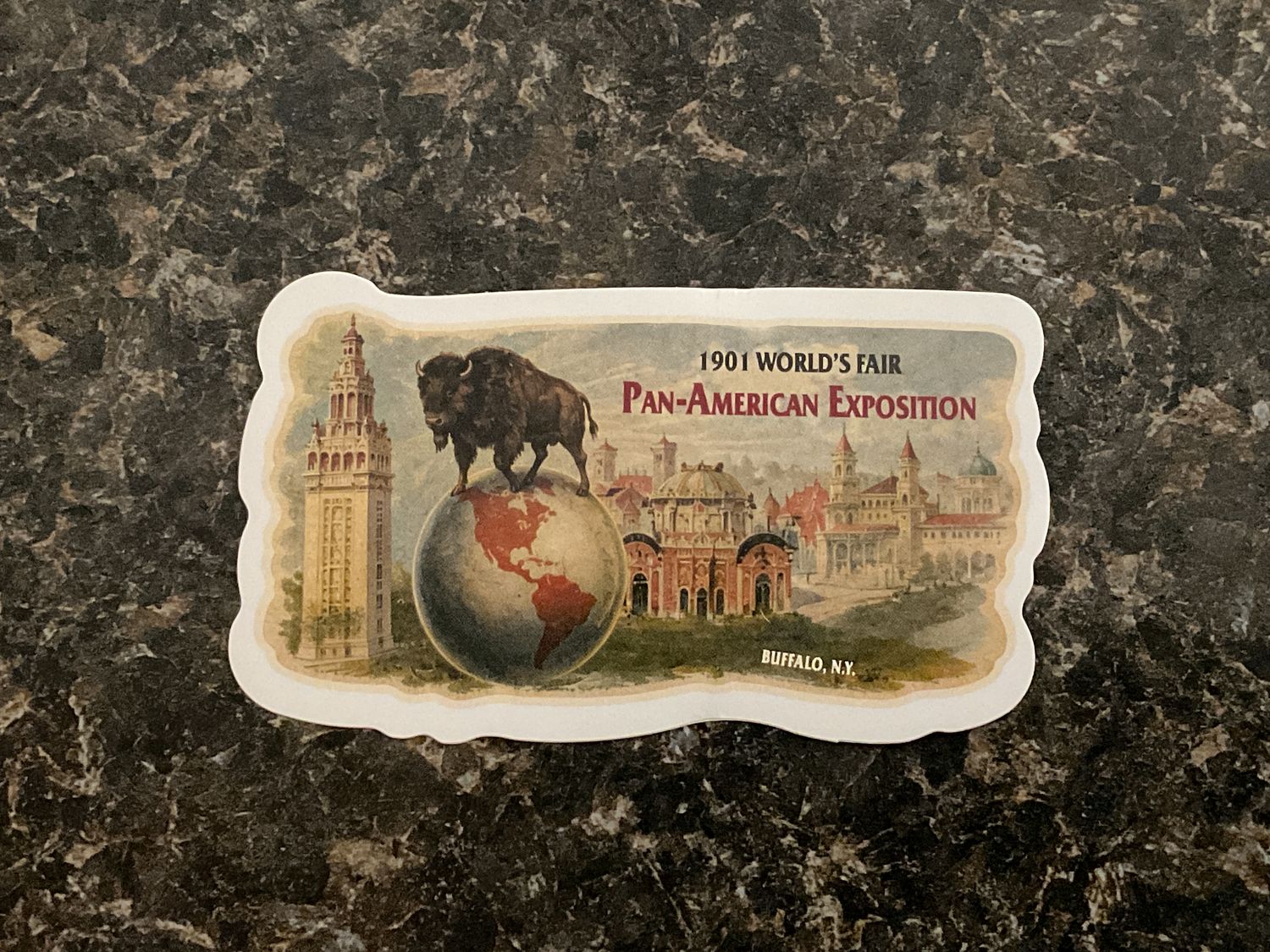 Pan American Exposition Sticker