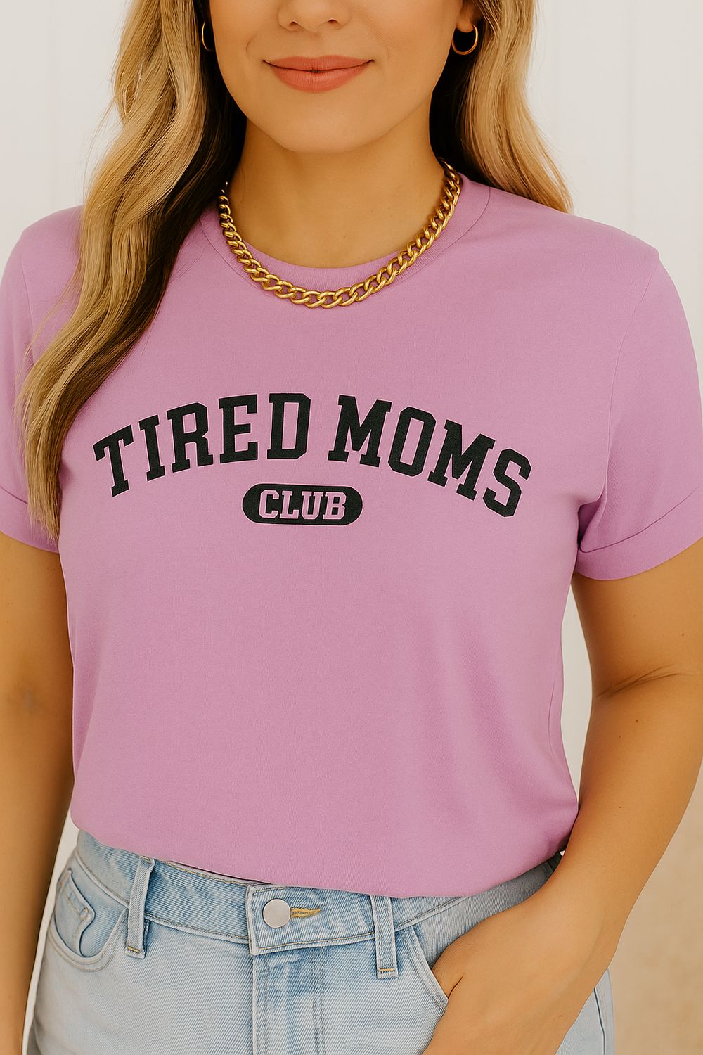 Tired Moms Club Shirt (Medium)