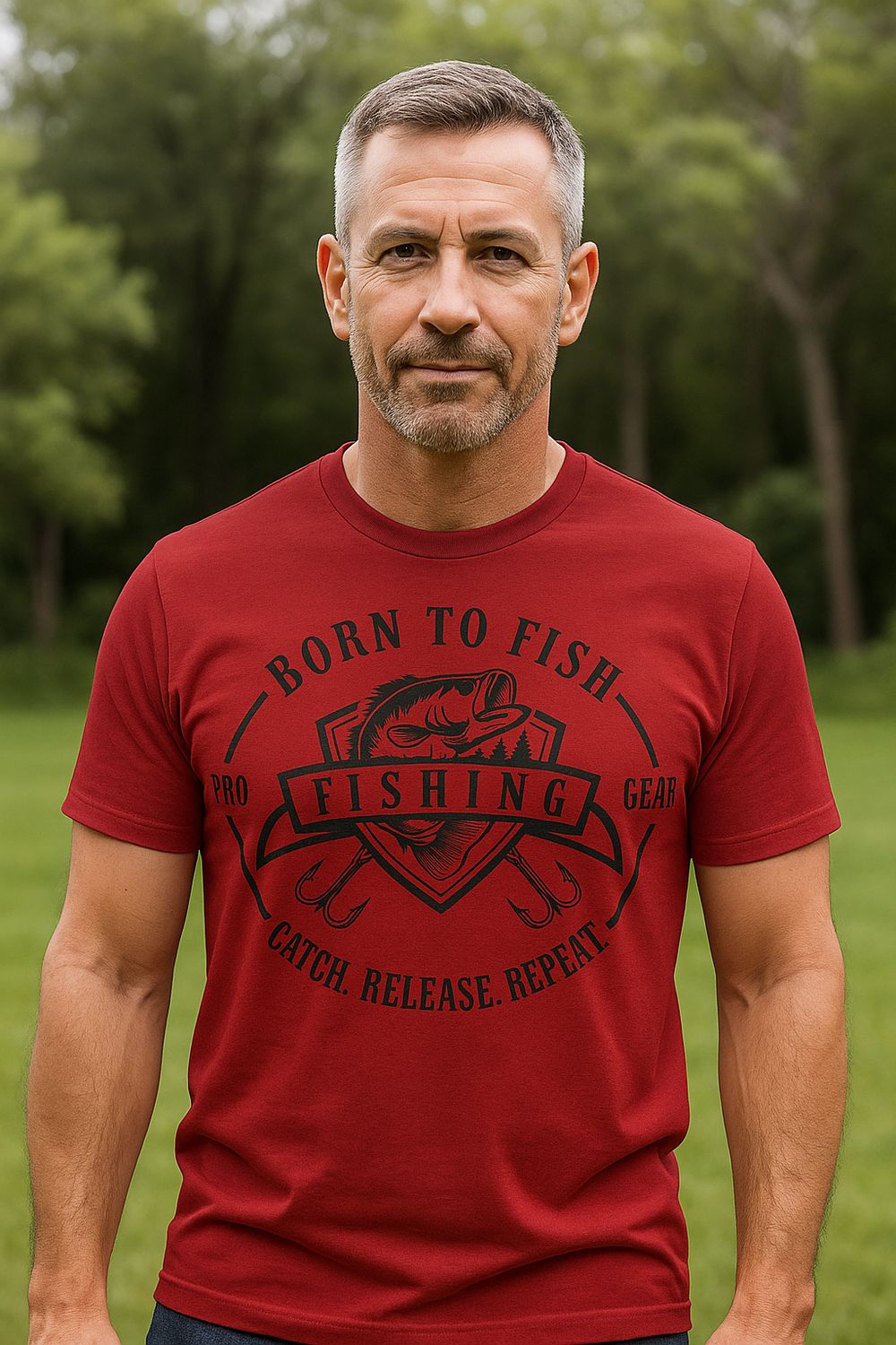 Born to Fish Shirt (Large)