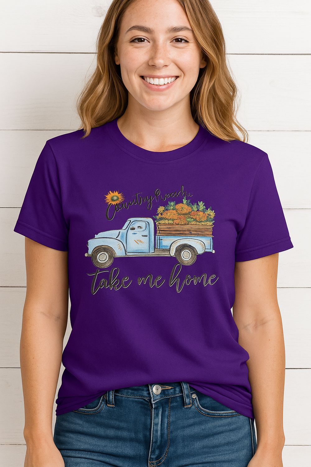 Country Roads Take Me Home Shirt (Medium)
