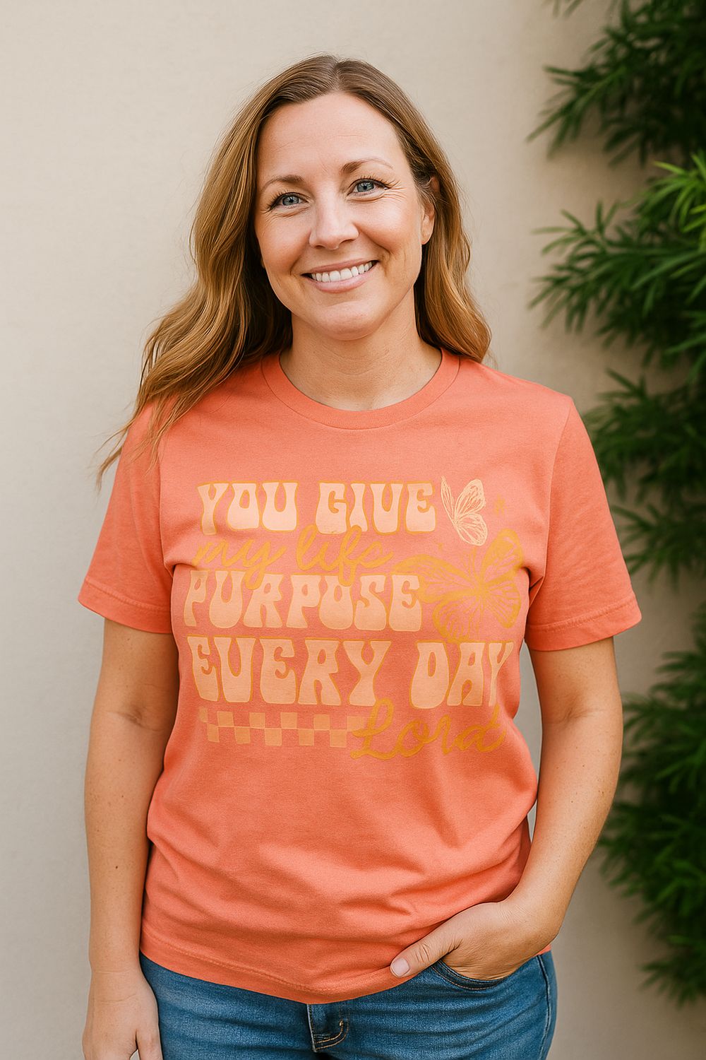 You Give my Life Purpose Shirt (Medium)