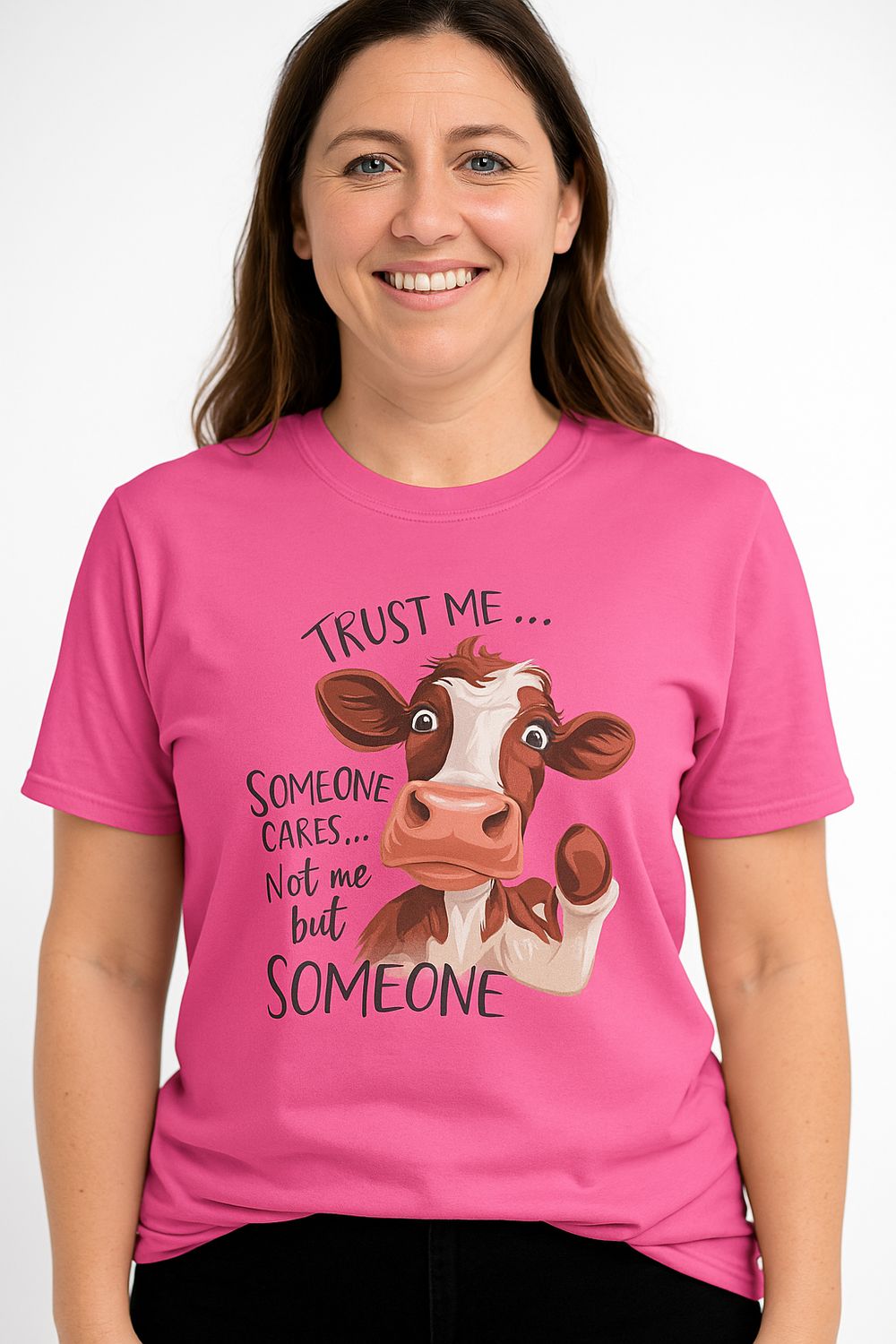 Trust Me Someone Cares Shirt (Medium)