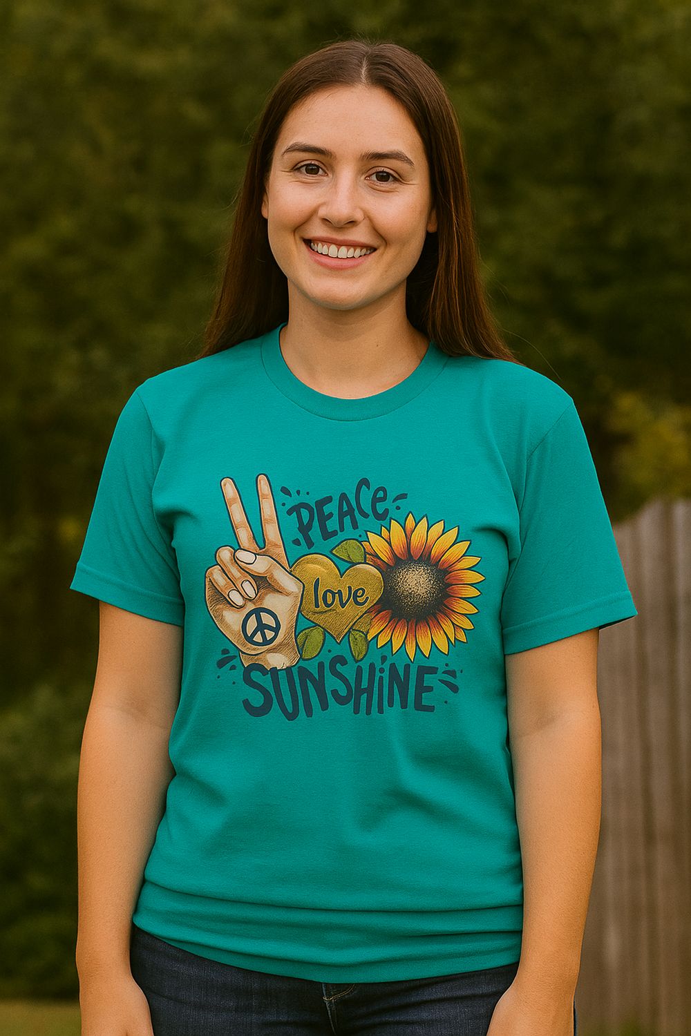 Peace Love Sunshine Shirt (Small)