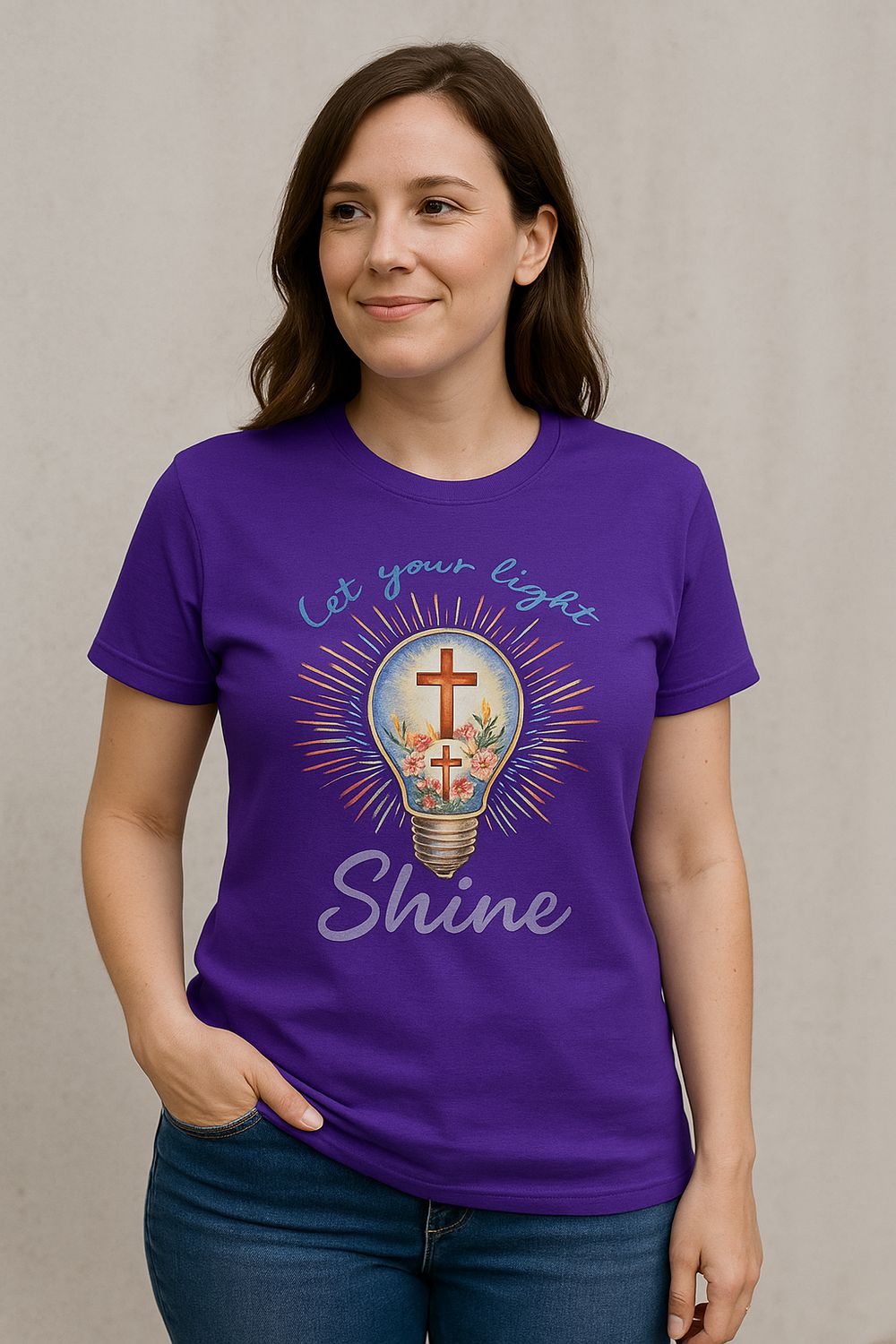 Let Your Light Shine Shirt (Small)
