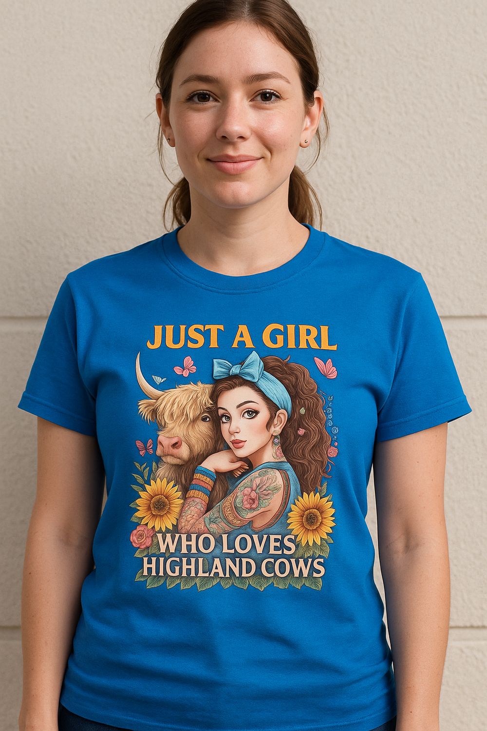 Just A Girl Shirt (Medium)