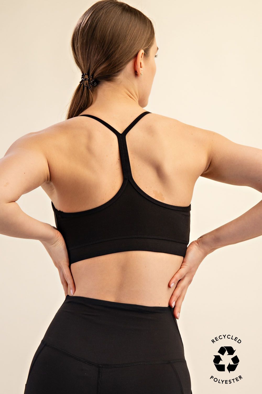 Recycled Buttery Y Back Bra Top