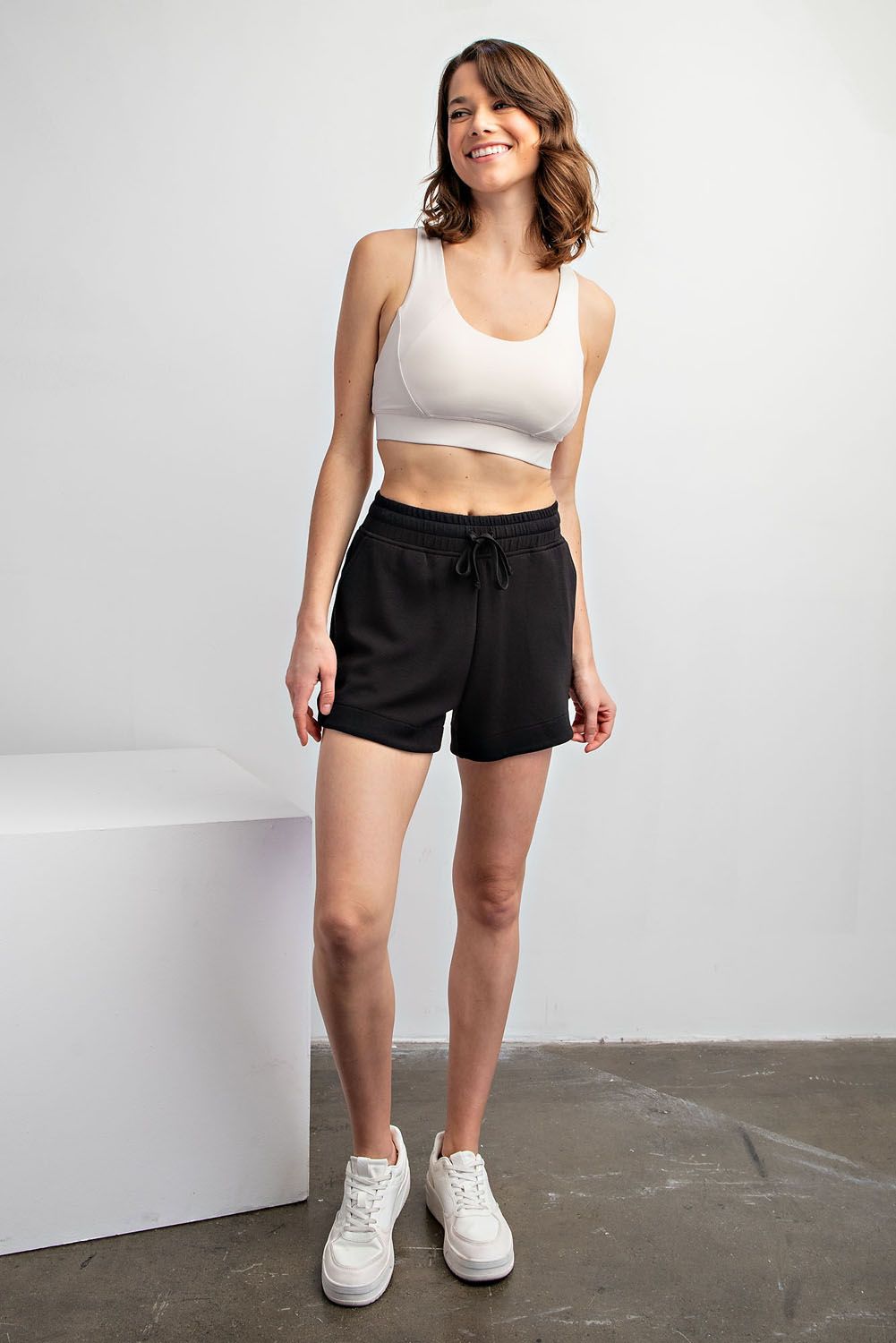Modal Scuba shorts with pockets