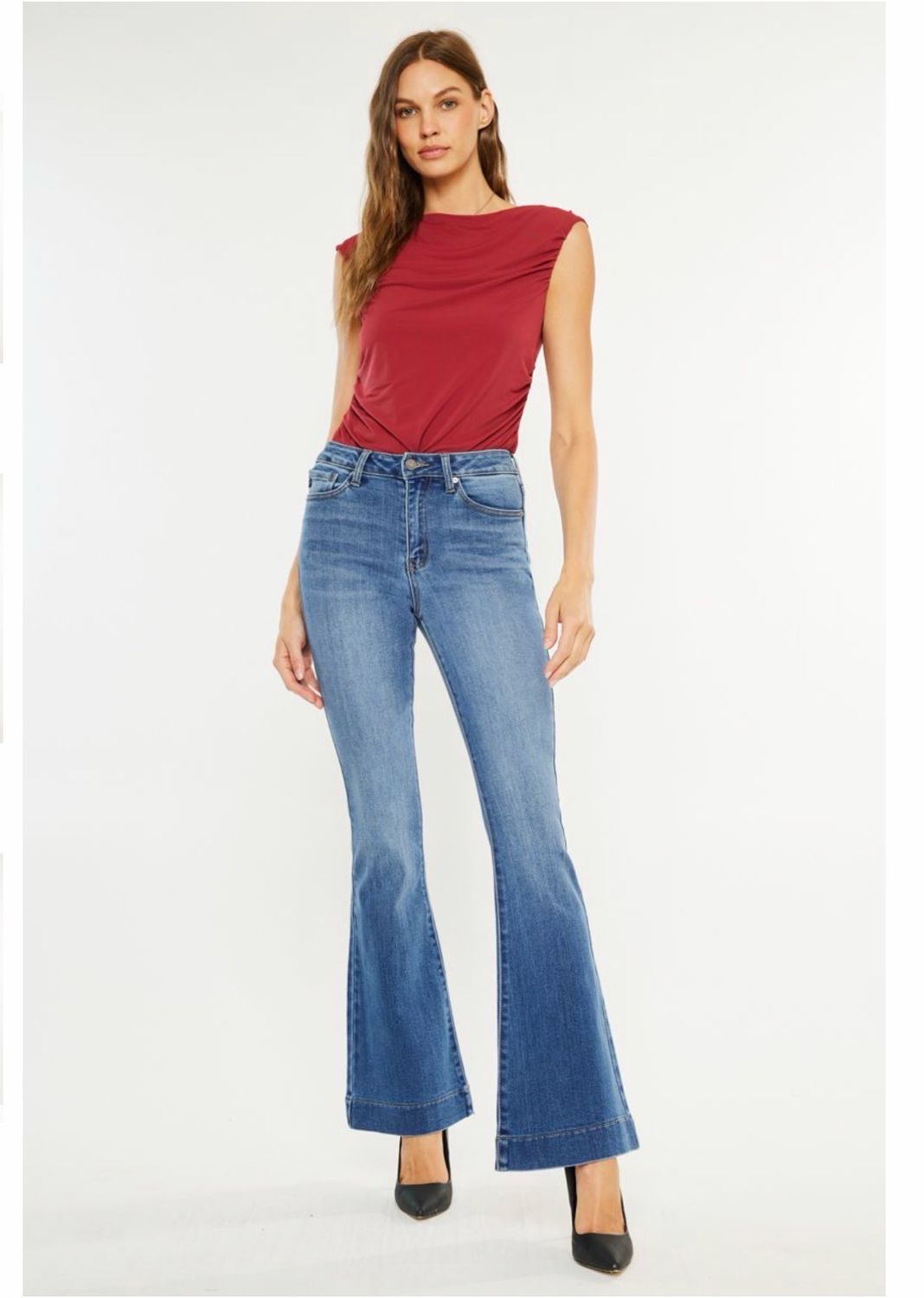 KanCan HIGH RISE FLARE JEANS