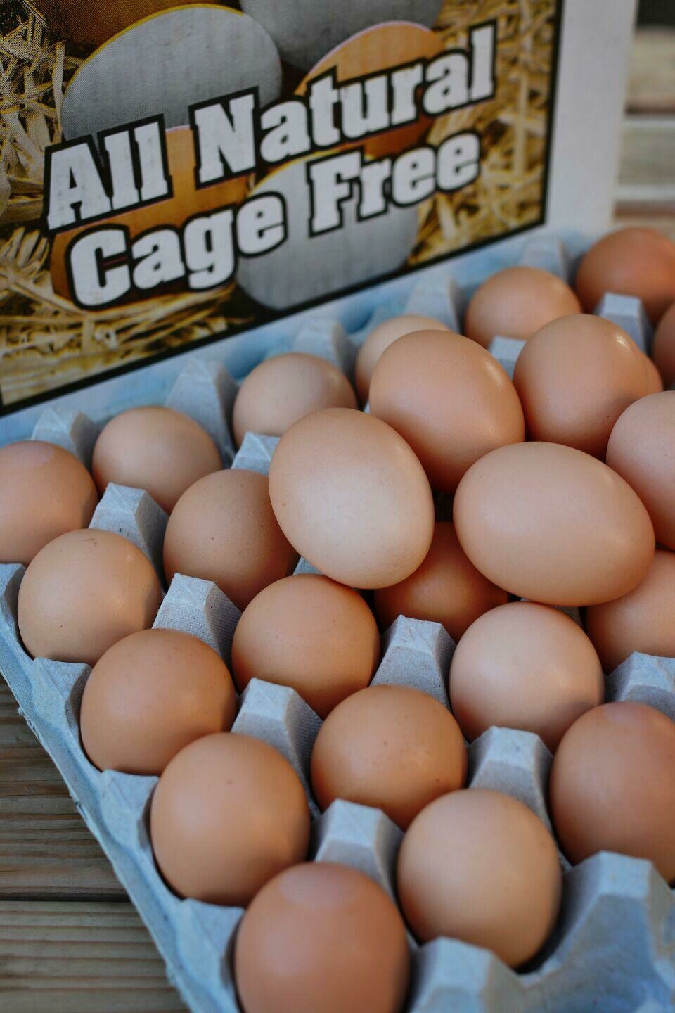 Cage Free Brown Eggs 30pcs 