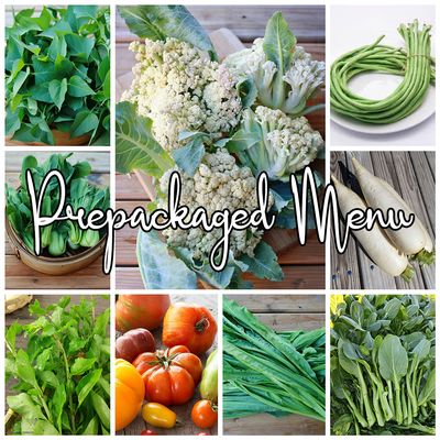 Pre-packaged 6 veggies for 08/10 - 08/16
