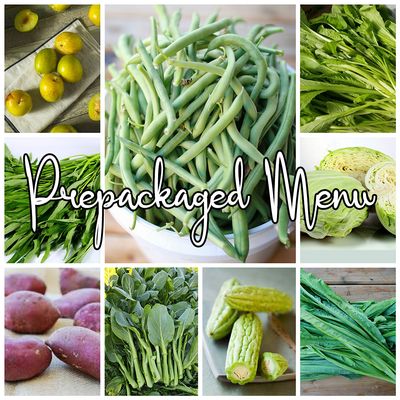 Pre-packaged 6 veggies for 08/24 - 08/30