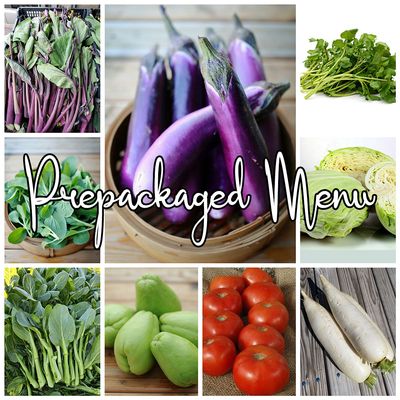 Pre-packaged 6 veggies for 11/09 - 11/15