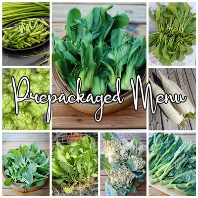 Pre-packaged 6 veggies for 02/08 - 02/14