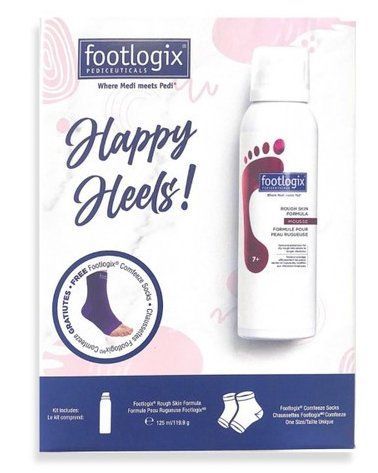 Footlogix Happy Heels Duo with Compression Socks
