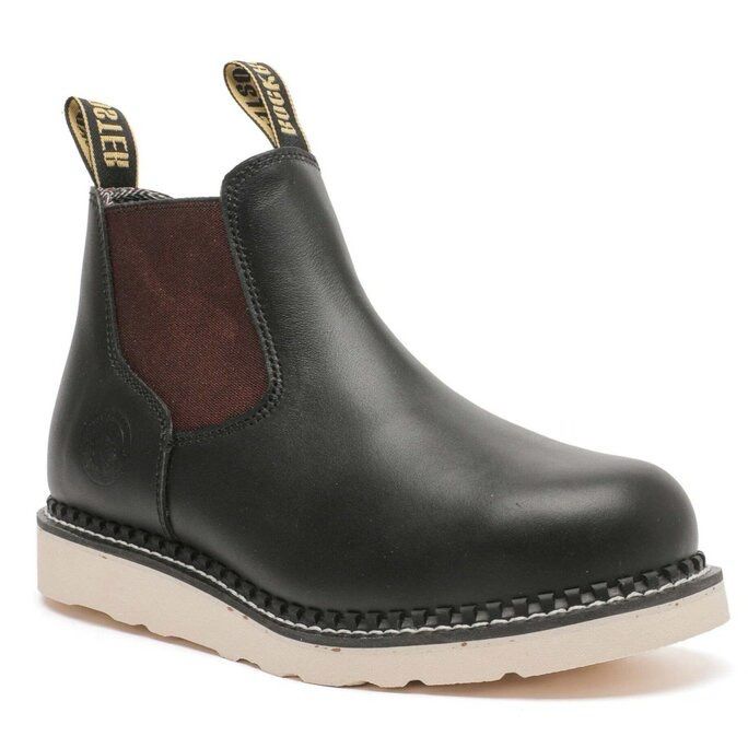 ROCKROOSTER Trinidad Steel Toe Pull-On Work Boots