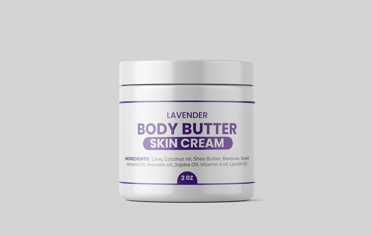 Healthy Skin Lavender Body Butter