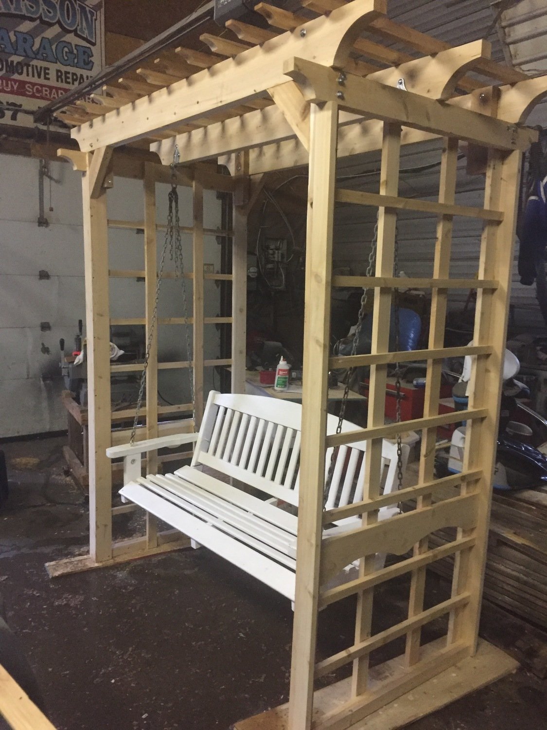 Pergola Swing