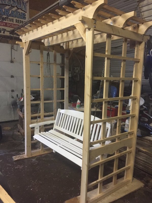 Pergola Swing