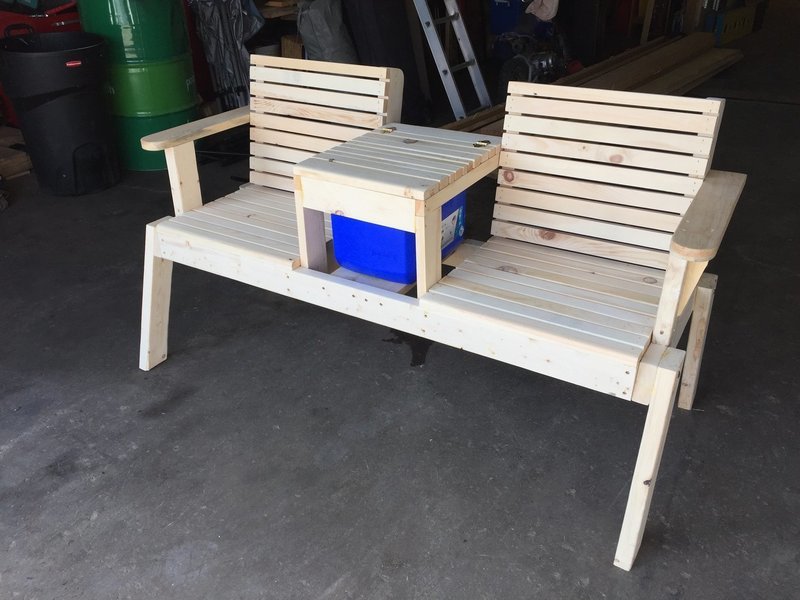 2 Seater with cooler