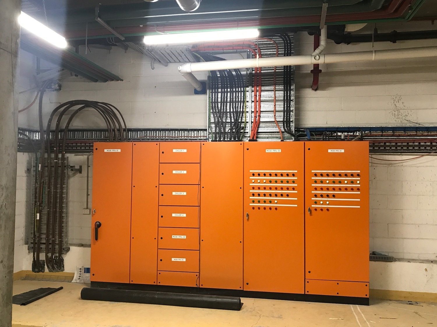 Traffolyte Labels for Electrical , Plumbing and Switchboards.