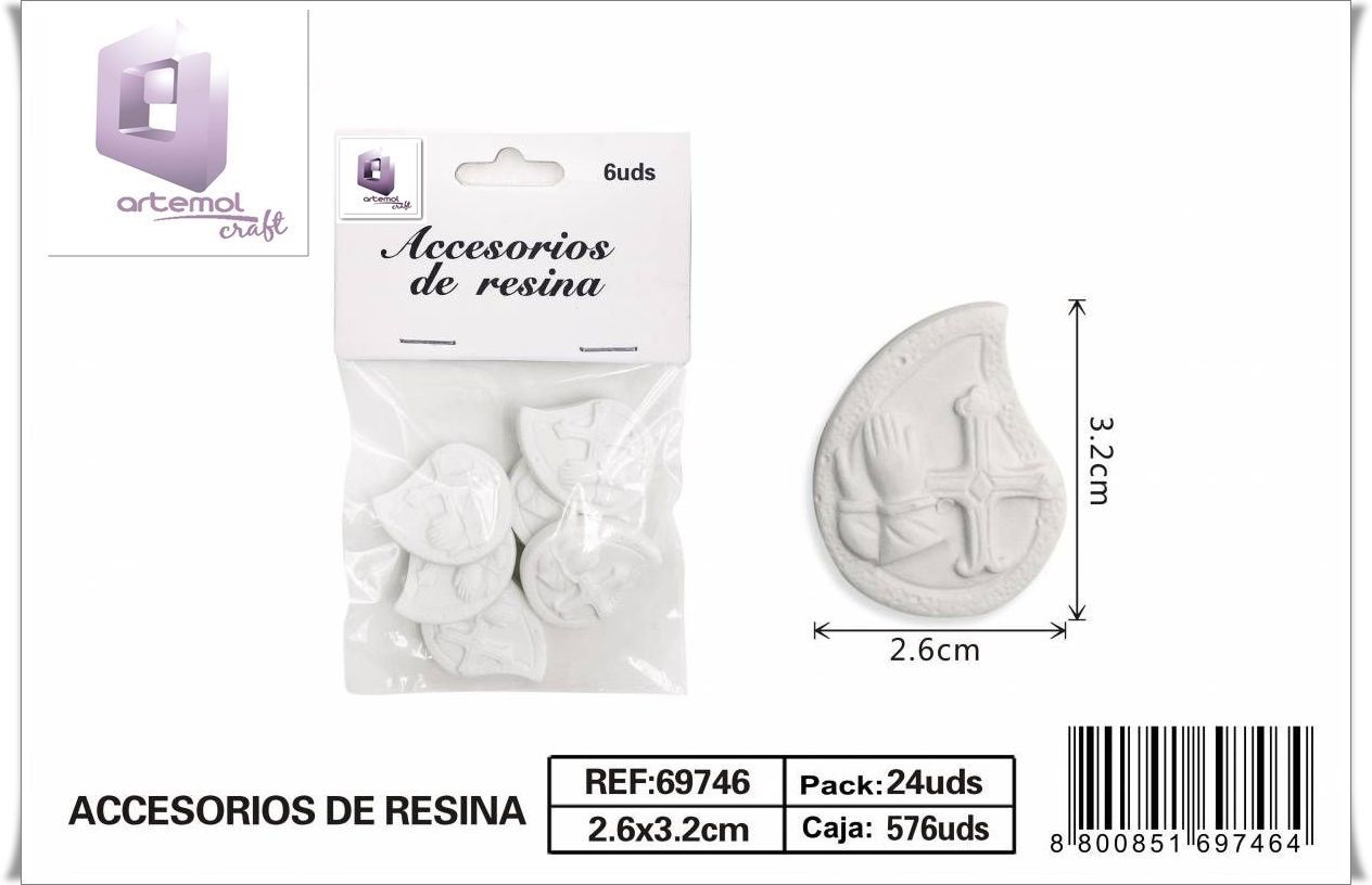 Accesorios de resina
