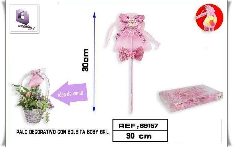 Palo decorado