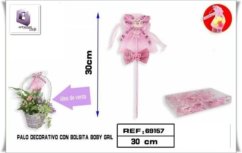 Palo decorado