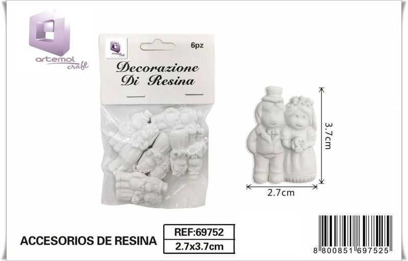Accesorios de resina