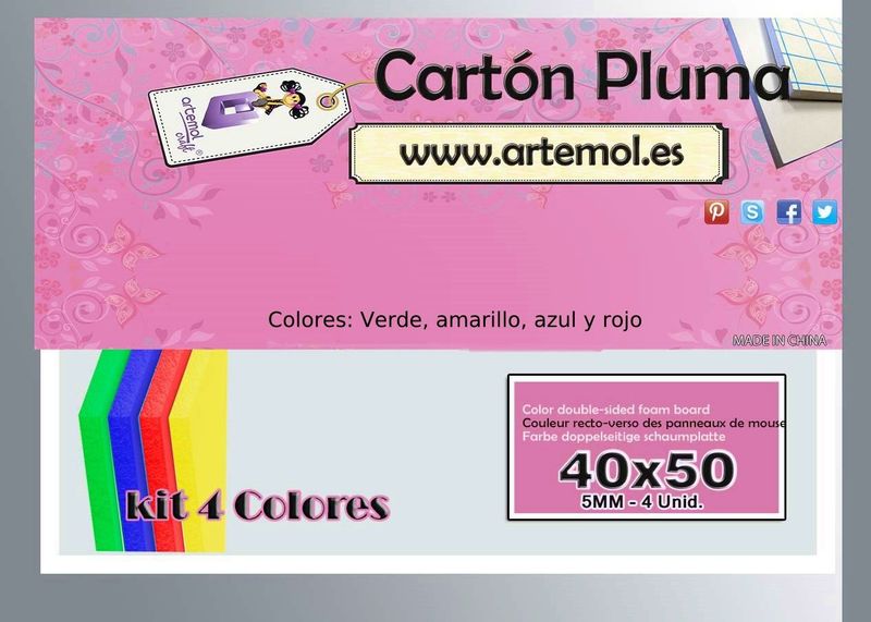 Cartón pluma