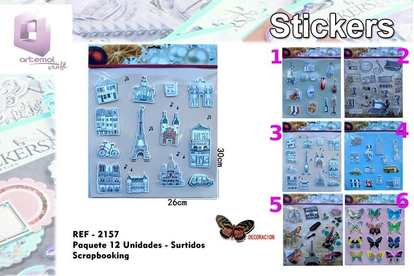 Stickers scrapbook