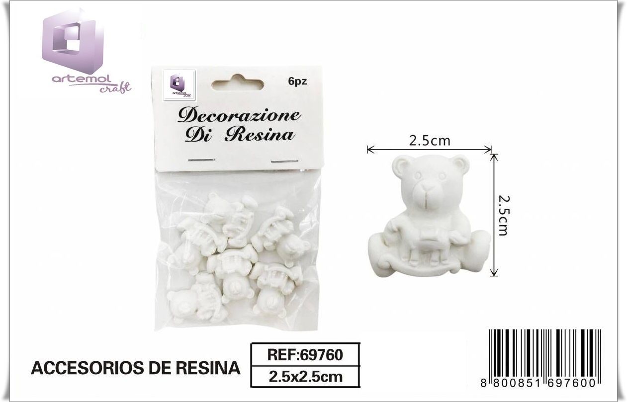 Accesorios de resina