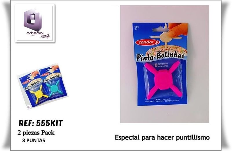 Pincel puntillismo