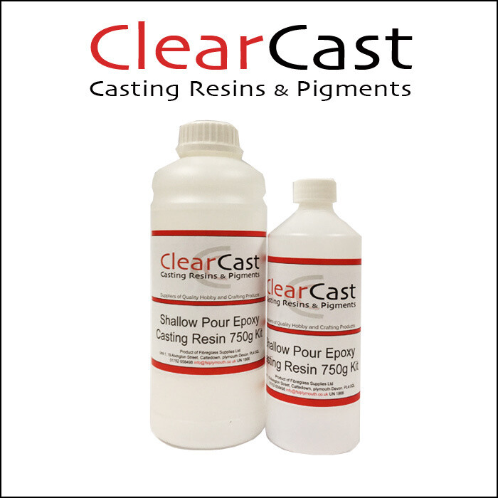6kg Epoxy Water Clear Casting Resin Thin Pour 25mm
