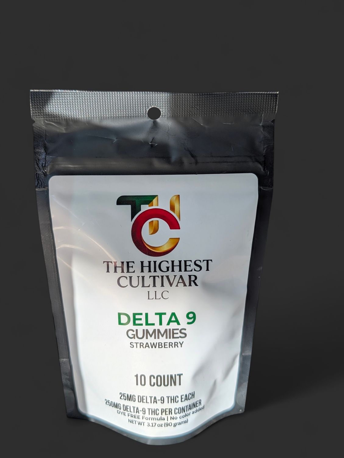 The Highest Cultivar High Strength D9 Gummies