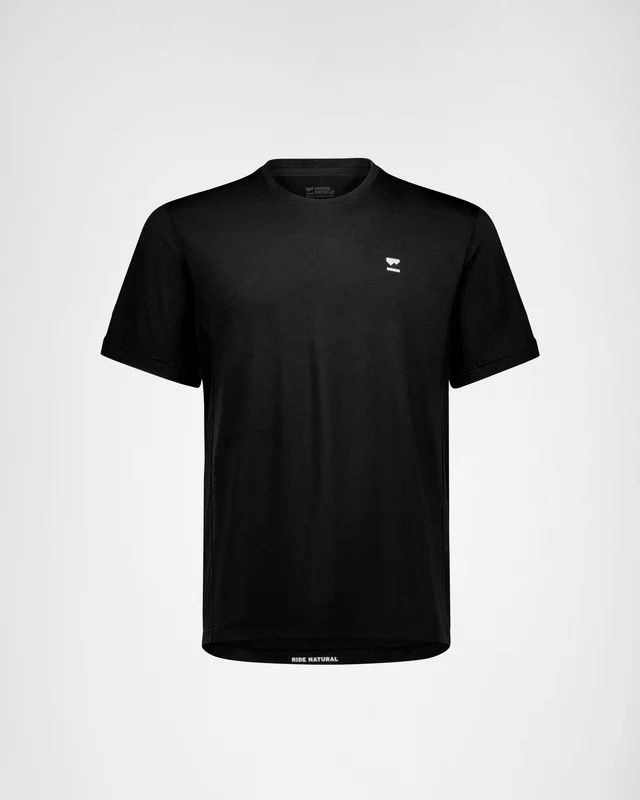 MONS ROYALE MENS TARN MERINO T-SHIRT BLACK