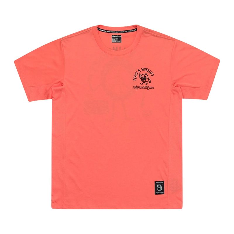 TROY LEE DESIGNS SKYLINE SHORT SLEEVE RIDE TEE MELON