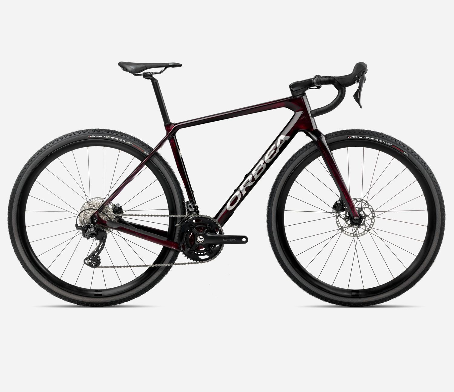 ORBEA TERRA M30TEAM  WINE RED CARBON VIEW