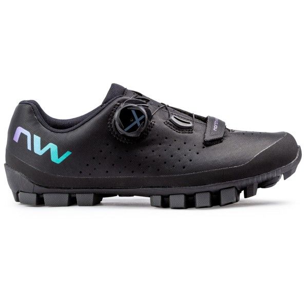 NORTHWAVE HAMMER PLUS WOMEN BLACK/IRIDESCENT