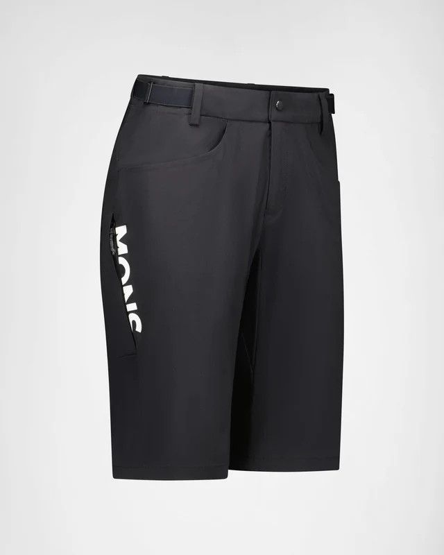 MONS ROYALE WOMENS DIVERSION MERINO TRAIL SHORTS BLACK