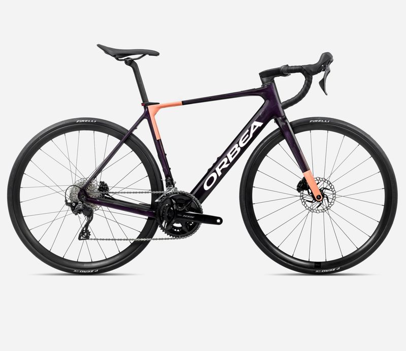 ORBEA GAIN M30 20 MPH FANTASY PURPLE CARBON VIEW-ORANGE CLOUD