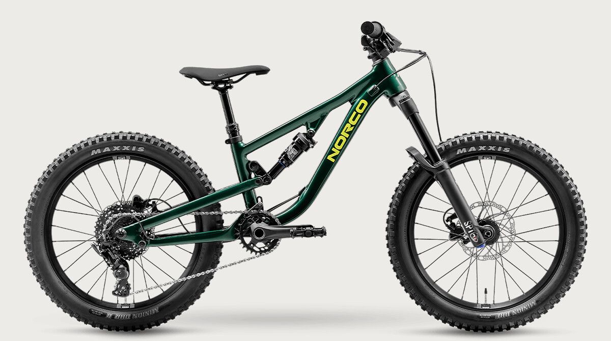 NORCO FLUID FS YOUTH 20 DARK METALLIC GREEN