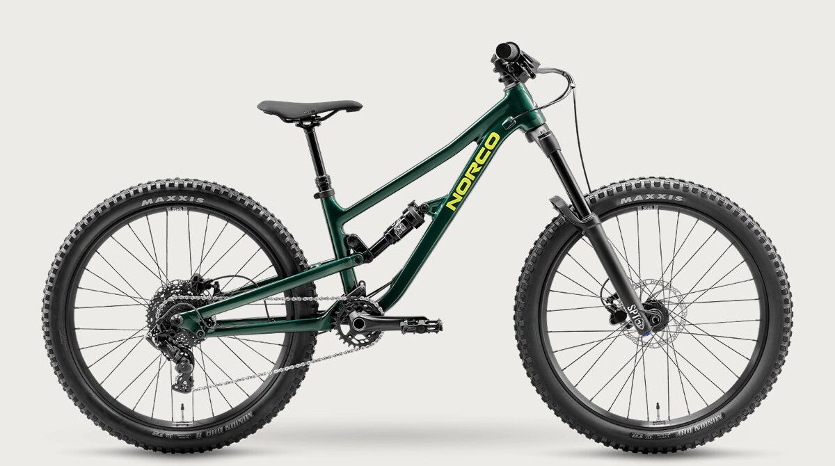 NORCO FLUID FS YOUTH 24 DARK GREEN METALLIC