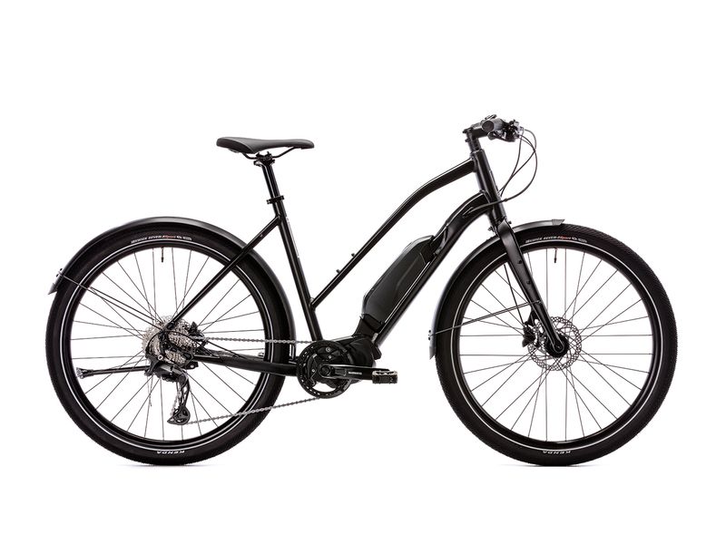 VÉLO OPUS E-BIG CITY STEP-THRU E5000 NOIR SOMBRE