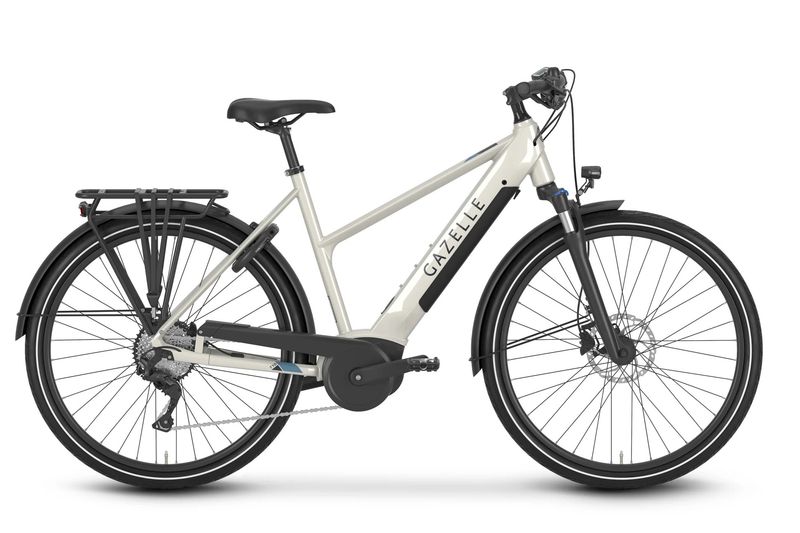 VÉLO GAZELLE MEDEO T10 IVORY WHITE