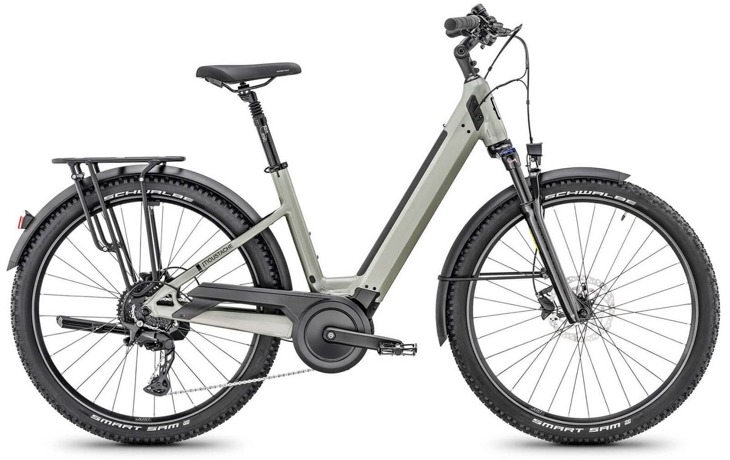VÉLO MOUSTACHE XROAD ES OPEN CHALK