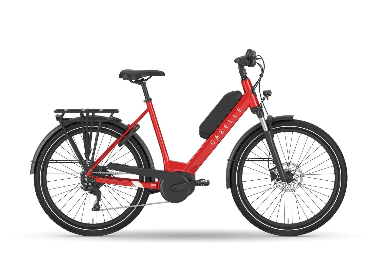 VÉLO GAZELLE MEDEO T9 CHAMPION RED