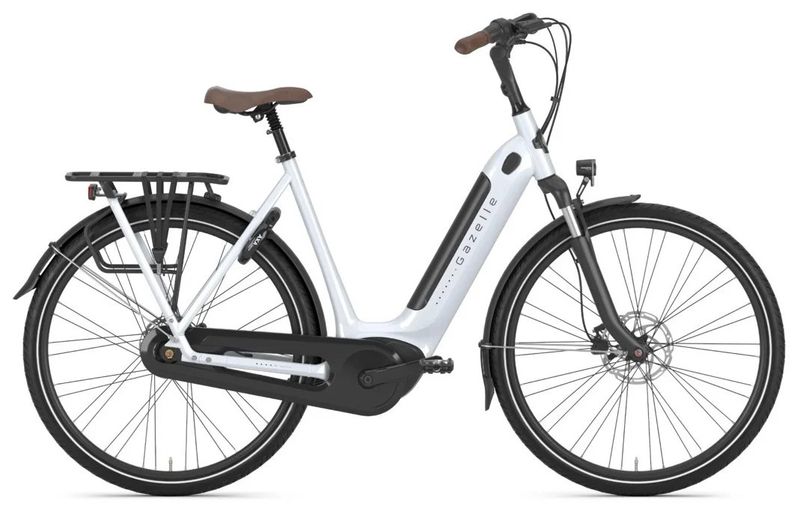 VÉLO GAZELLE ARROYO C7 ELITE FROZEN WHITE