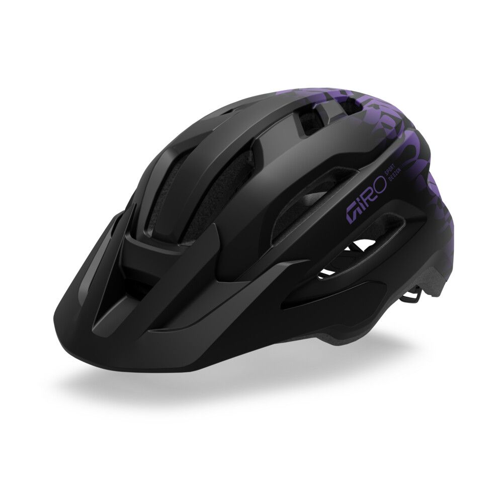 CASQUE GIRO FIXTURE II MAT BLACK/PURPLE RUSH