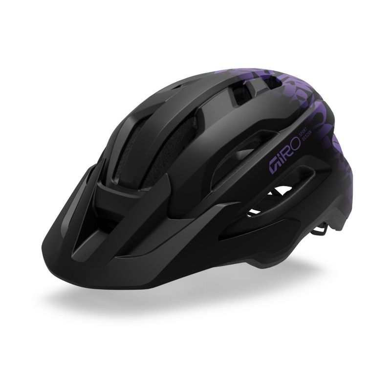 CASQUE GIRO FIXTURE II MAT BLACK/PURPLE RUSH