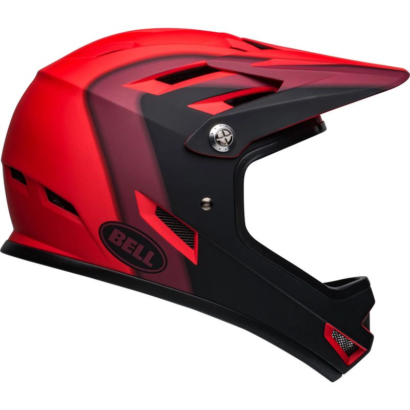 CASQUE BELL SANCTION FF HELMET MATTE RED/ BLACK